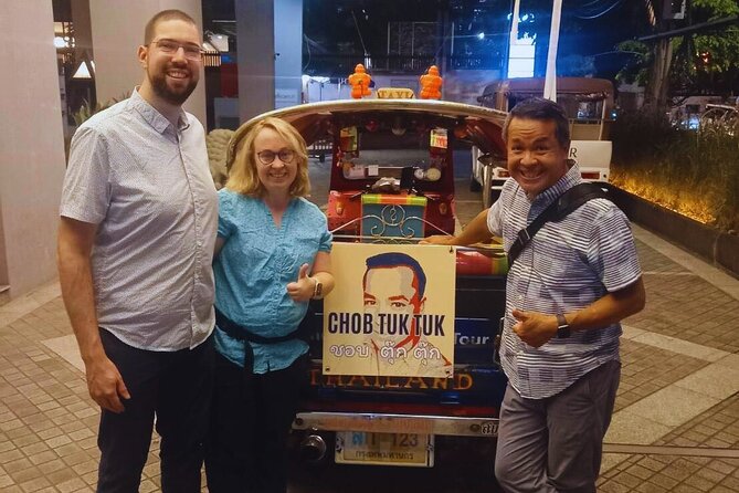 CHOB TUK TUK + Canal + Food Tasting - From Pak Khlong Talad to Old Siam Plaza