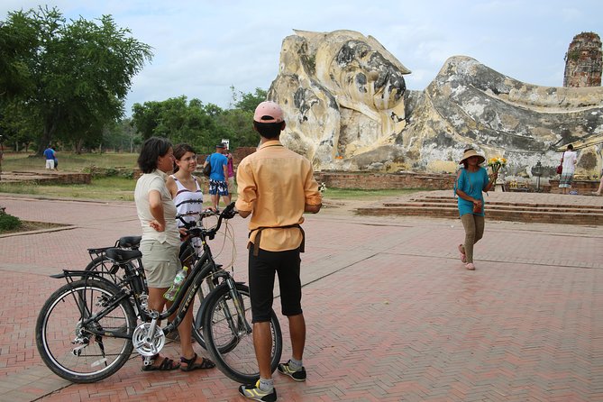 Colors of Ayutthaya Full-Day Bike Tour - Wat Lokayasutharam and the giant reclining Buddha