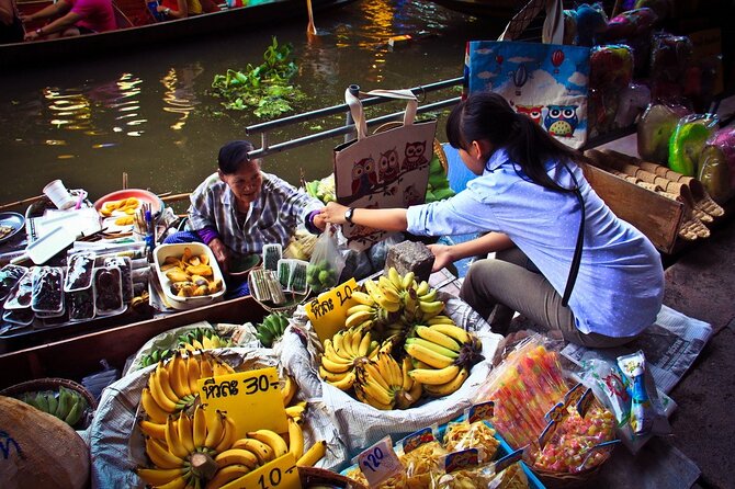 Damnoen Saduak Floating Market & Maeklong Railway Market Tour From Bangkok - Meeting at River City Bangkok