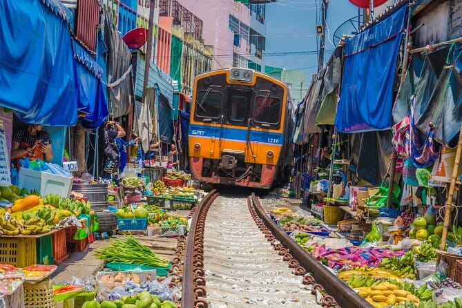 Damnoen Saduak Floating Market & Railway Market Tour from Bangkok - Key points to know before booking