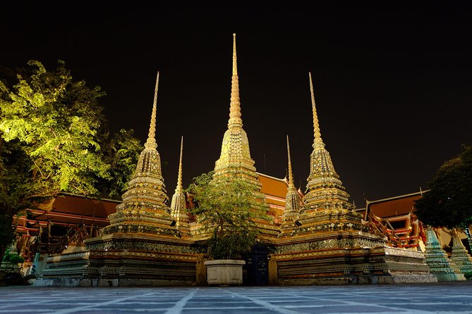 Discover Bangkok at Night 5-Hour Bike Tour with dinner - Pak Khlong Flower Market in half an hour
