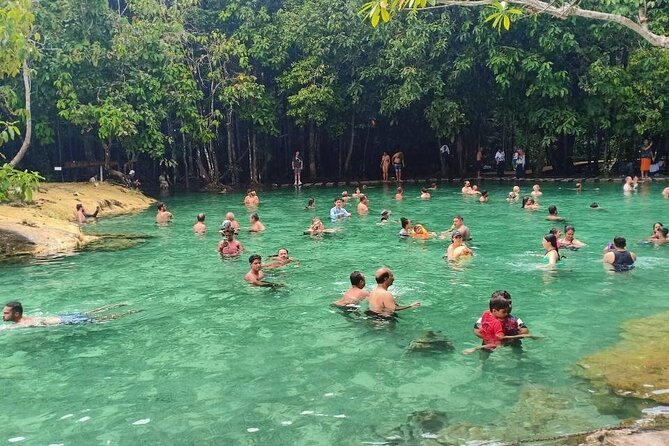 Discover Krabi - Emerald Pool, Hot Springs & Tiger Cave Temple - Warm terraces at Namtok Ron