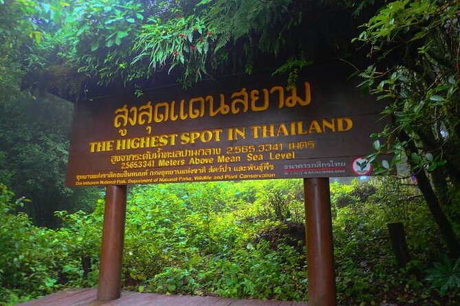 Doi Inthanon National Park with Nature Trail Trekking 1-Day Tour - The King and Queen Pagodas and Their Gardens