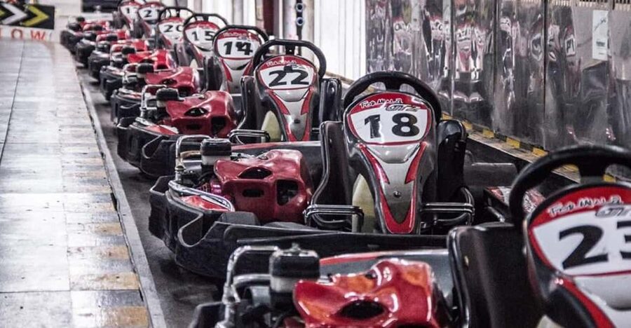 EasyKart Bangkok (RCA Plaza) : Go-Kart Racing Experience - The race itself, from first lap to final flag