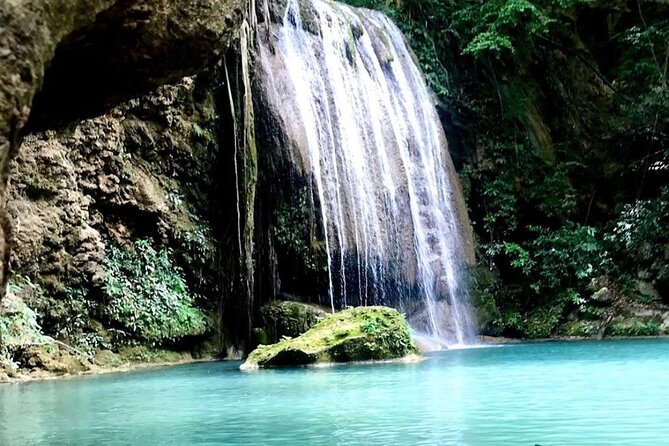 Erawan Waterfall and Elephant care from Bangkok -Private Tour - Buffet lunch between the two stops