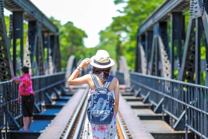 Erawan Waterfall & Train Tour from Kanchanaburi – Full Day - Climbing the seven tiers of Erawan Waterfall