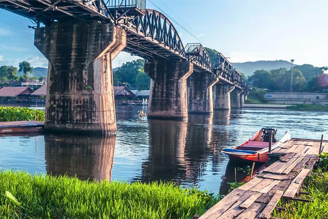 Erawan Waterfalls and Bridge Over River Kwai Tour from Bangkok - Four hours among the seven Erawan levels
