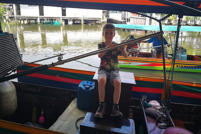 Explore Bangkok by Bike & Boat with Lunch - Wat Pak Nam and the glass stupa