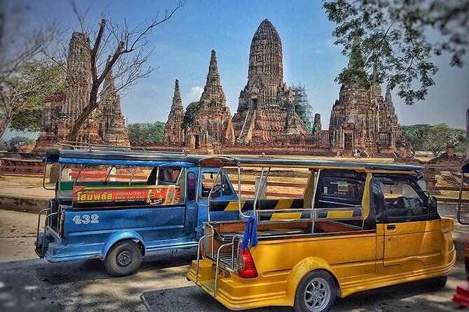 Explore the World Heritage Of Ayutthaya - Grilled River Prawns and Roti Sai Mai