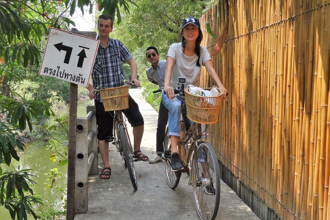 Family Bicycle Tour in the Green Oasis of Bangkok on Bamboo bikes - Family stops and the value of a private guide