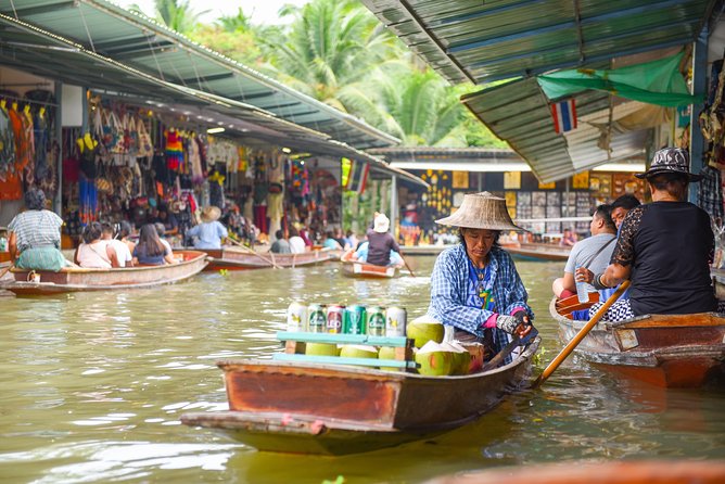 Floating Markets Day Trip from Bangkok - The included long-tail ride to Damnoen Saduak