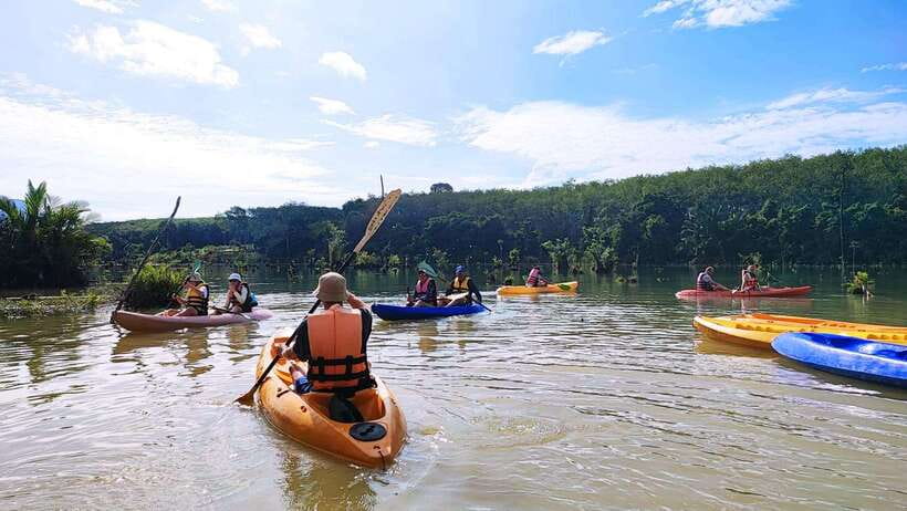 From Ao Nang: Kayaking at Klong Rud with Hotel Transfers - Pickup from Ao Nang and the ride to Klong Rud