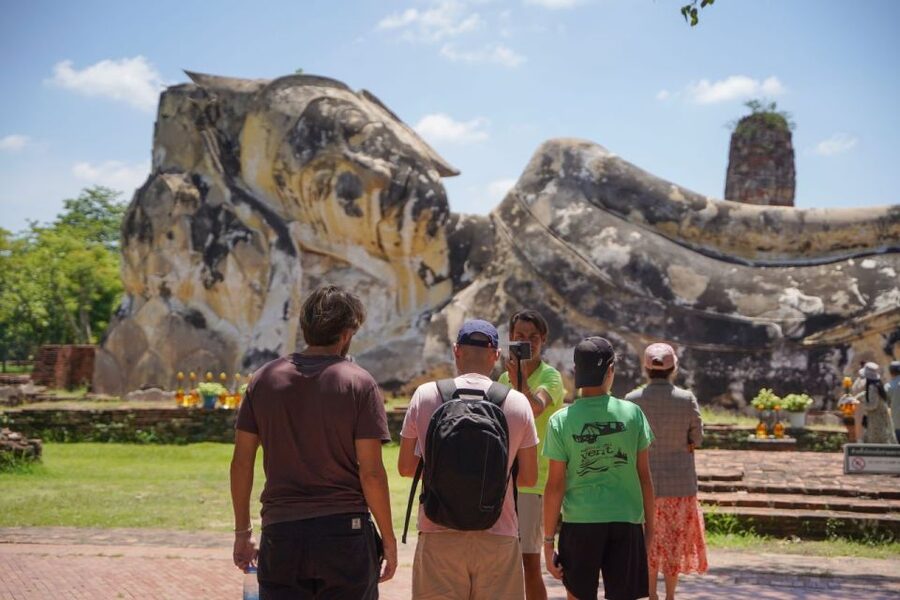 From Bangkok: Ayutthaya Historical Day Tour by Bus - Meeting the giant Reclining Buddha at Wat Lokayasutharam