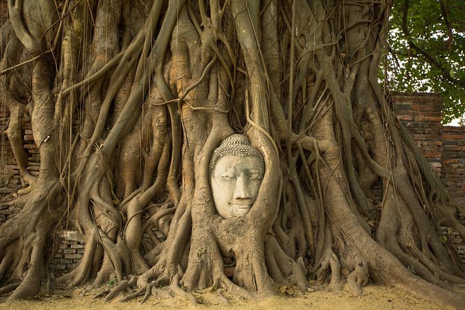 From Bangkok: Ayutthaya Temples Small Group Tour with Lunch - Wat Yai Chai Mang Khon and its ring of Buddha images