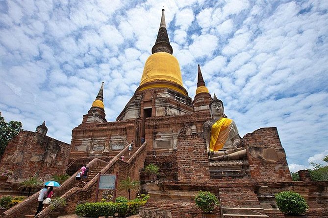 From Bangkok: Ayutthaya Temples Small Group Tour with Lunch - Wat Phu Khao Thong, the Golden Mount