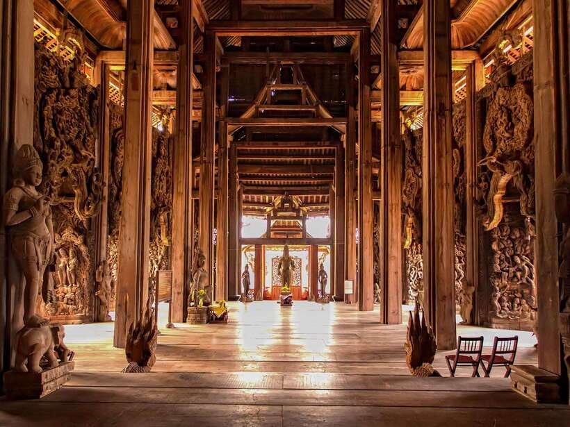 From Bangkok: Pattaya Koh Larn & Sanctuary of Truth Day Trip - Three and a half hours on Coral Island