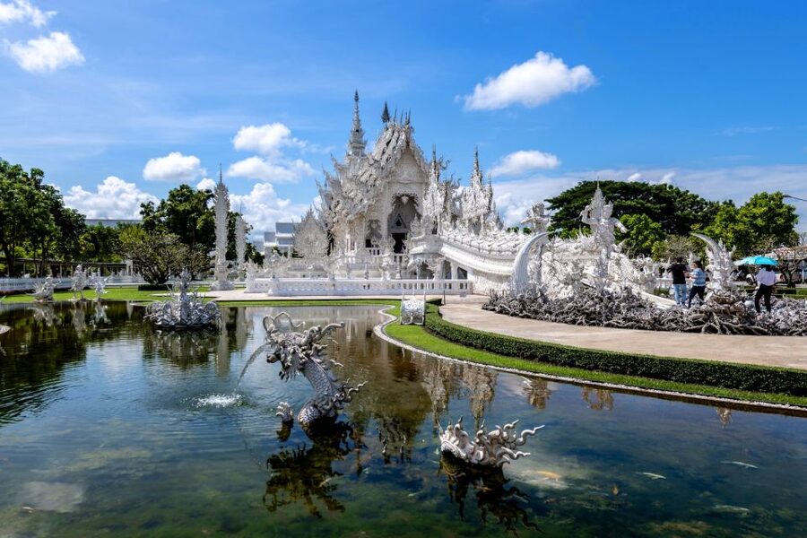 From Chiang Mai: Chiang Rai's Temples Exploration Day Trip - Wat Rong Khun, the White Temple