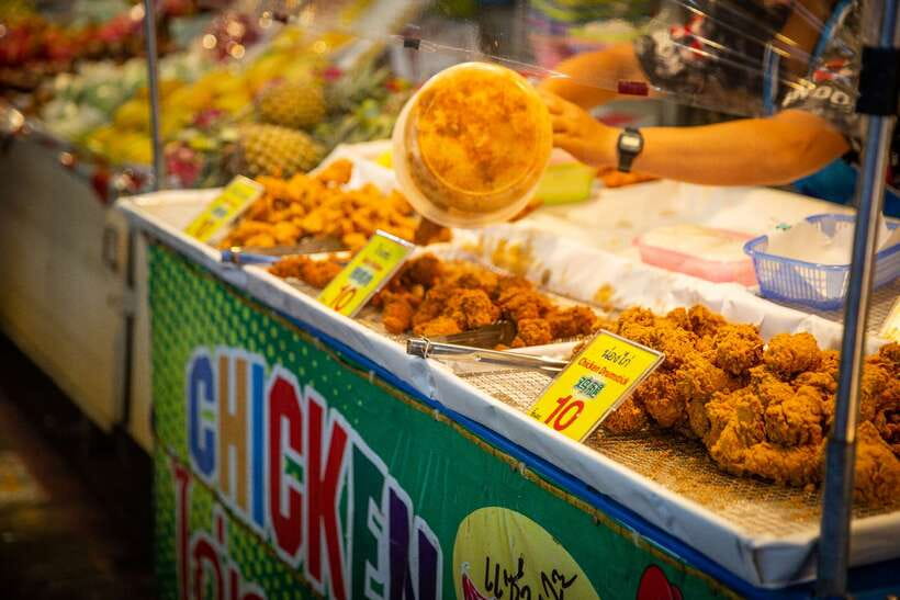 From Khao Lak: Phuket Naka Weekend Market - Naka Weekend Market from late afternoon to 8 p.m.