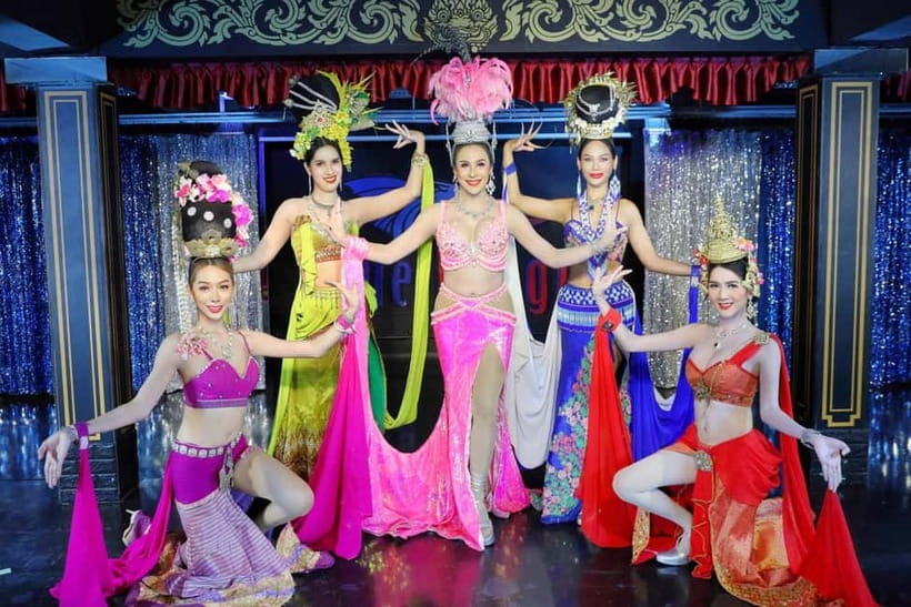 From Krabi: Blue Dragon Cabaret Ticket Dazzling Night - A polished night out in the heart of Ao Nang