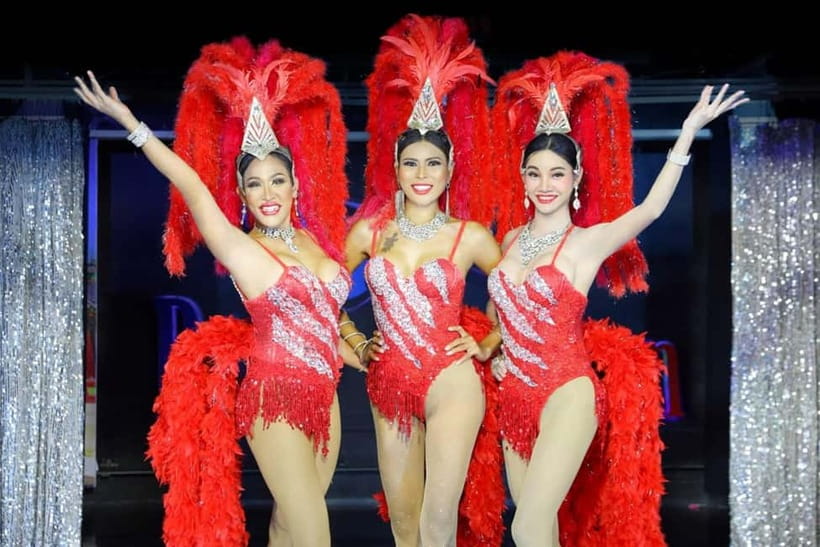 From Krabi: Blue Dragon Cabaret Ticket Dazzling Night - What is included, and what you pay separately