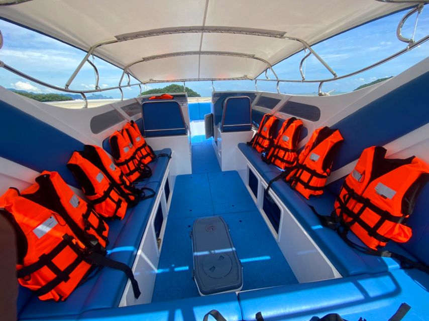 From Krabi: Phi Phi Island Full-Day Private Speed Boat Tour - A private route through Krabi’s Phi Phi islands