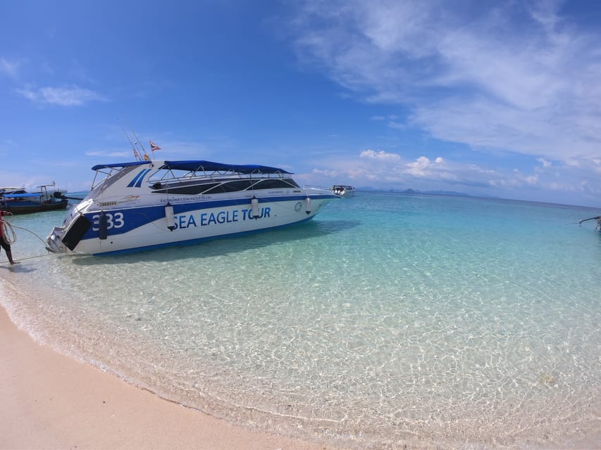 From Krabi: Phi Phi Islands Speedboat Day Tour - Loh Samah Bay and the first glimpse of Phi Phi Leh