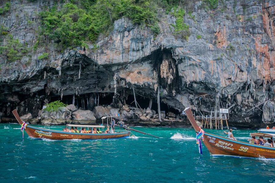 From Phi Phi: Full Day Longtail Tour Maya Bay & Snorkeling - Shark Point and snorkeling with blacktip reef sharks