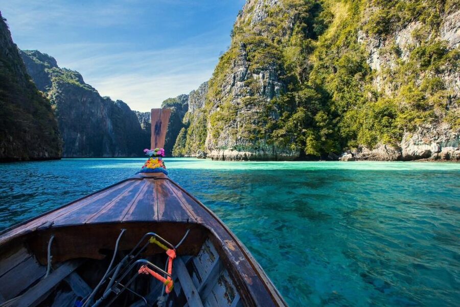 From Phi Phi: Half-Day Longtail Boat Tour with Snorkeling - Maya Bay: beautiful, protected, and crowded