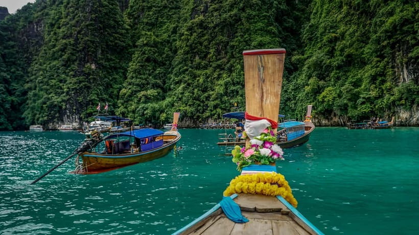 From Phi Phi: Maya Bay HalfDay Longtail Boat with Snorkeling - Pileh Lagoon is the main water session