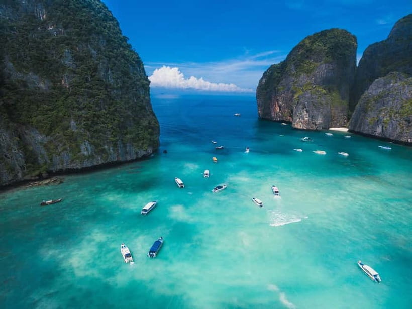 From Phi Phi: Maya Bay HalfDay Longtail Boat with Snorkeling - Meeting at the Marlin Statue on Koh Phi Phi