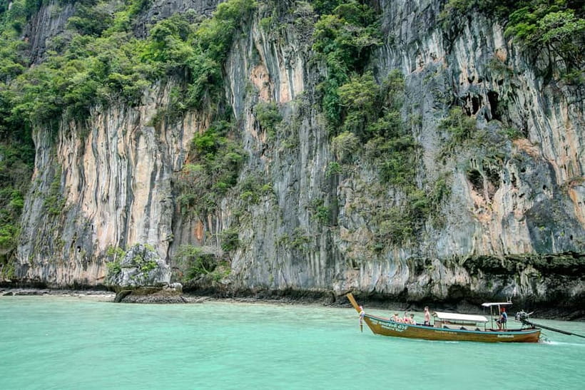 From Phi Phi : Splash & Explore – Half-Day Tour By longtail - Pileh Lagoon for swimming and snorkeling
