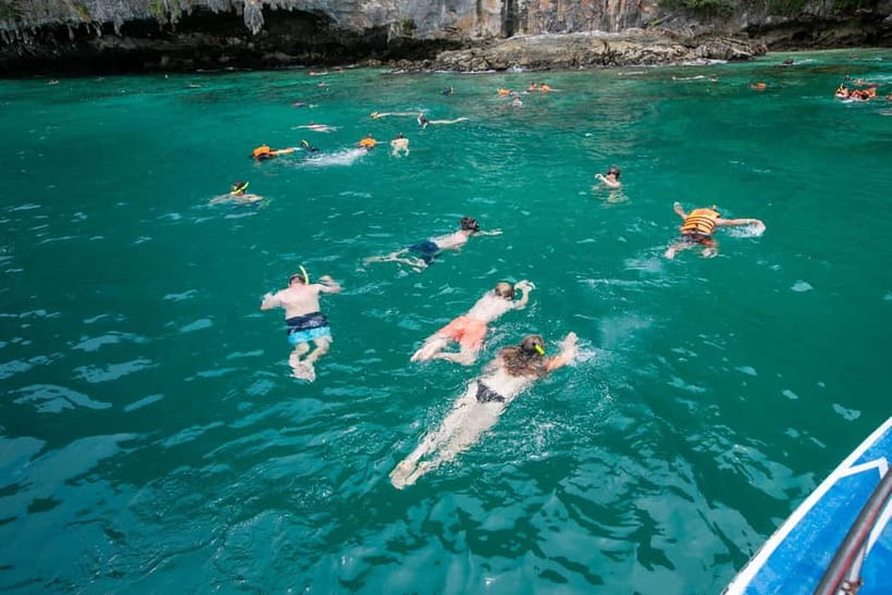 From Phi Phi : Splash & Explore – Half-Day Tour By longtail - Timing, weather, and what four hours really means