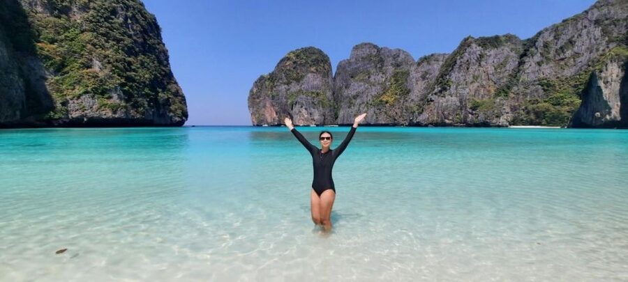 From Phi Phi: Sunrise Maya Bay, Pileh Lagoon Speedboat Tour - What the $53 price actually covers