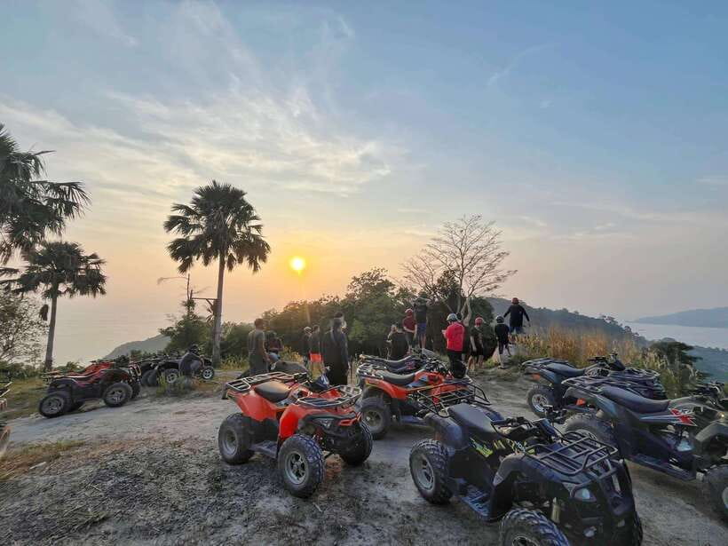 From Phuket: ATV Scenic Routes with Karon and Patong Views - From your Phuket hotel to the trailhead