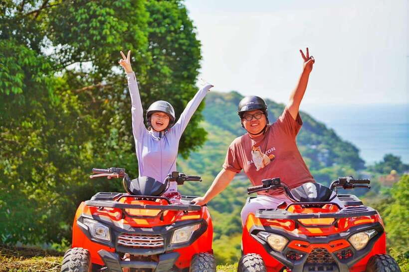 From Phuket: ATV Scenic Routes with Karon and Patong Views - The safety briefing and first 15 minutes