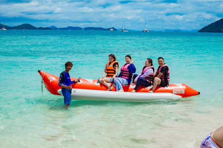 From Phuket: Coral Island Kahung Beach Speedboat Trip - Snorkeling, swimming, and the coral reefs