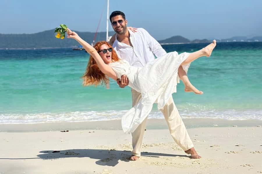 From Phuket: Coral Island Kahung Beach Speedboat Trip - Optional sea sports at Coral Island