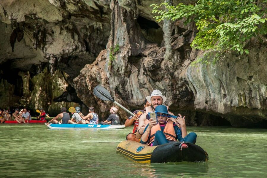 From Phuket: James Bond and Phang Nga Bay Tour by Speedboat - Lunch and local life on Panyee Island