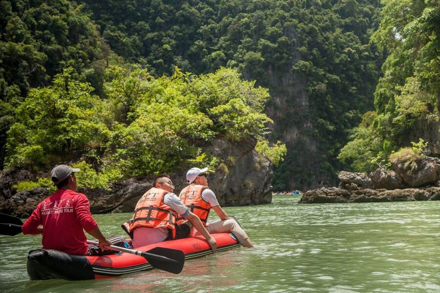 From Phuket: James Bond and Phang Nga Bay Tour by Speedboat - Phang Nga Bay and the approach to James Bond Island