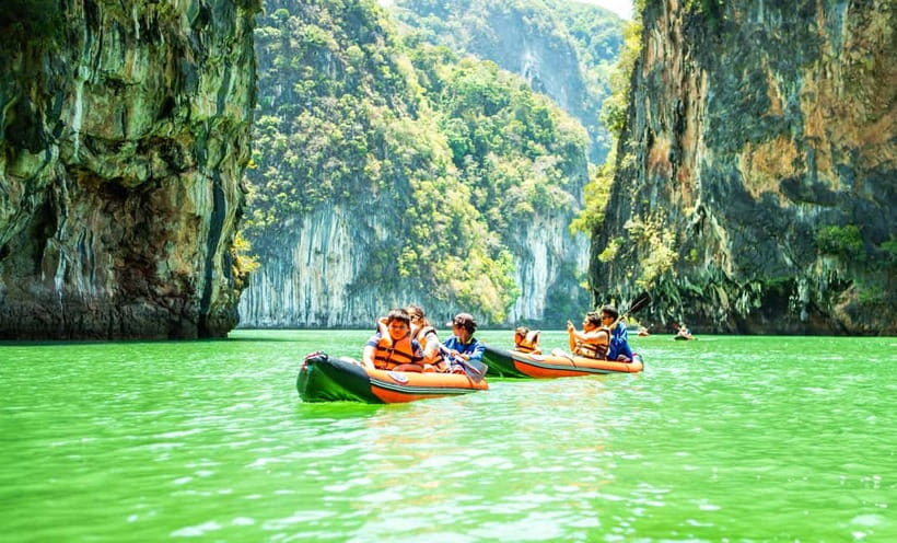 From Phuket : James Bond Island by Bigboat & Canoe Adventure - James Bond Island and Koh Tapu