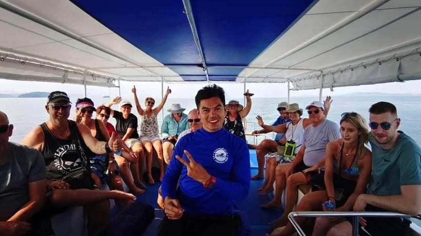 From Phuket : James Bond Island by Bigboat & Canoe Adventure - Lunch onboard with the karsts around you
