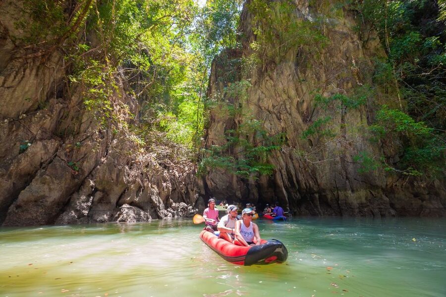 From Phuket: Phang Nga Bay and Canoeing Tour by Big Boat - Hong Island, caves, and the quieter side of Phang Nga Bay