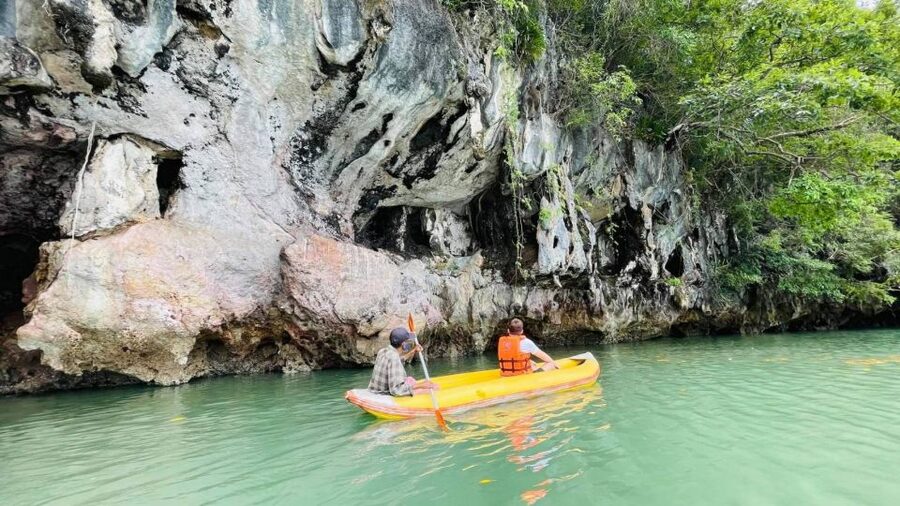 From Phuket: Phang Nga Bay and Canoeing Tour by Big Boat - Buffet lunch and a boat that keeps feeding you
