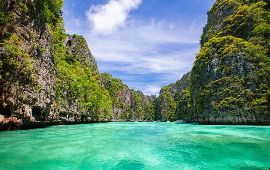 From Phuket: Phi Phi, Maya Bay, & Khai Islands Premium Trip - Maya Bay and the limits of postcard perfection