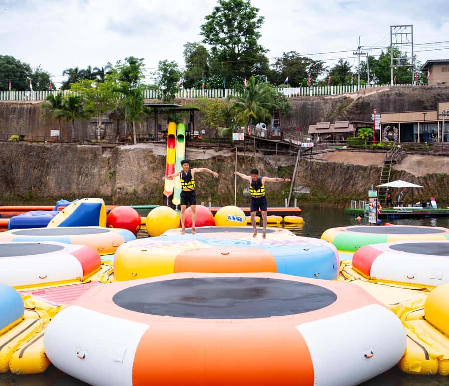 Grand Canyon Water Park Ticket - Kayaks, SUP boards, and the quieter side of the lagoon