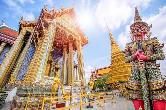 Grand Palace, Wat Phra Kaew, Wat Pho and Wat Arun Walking Tour From Bangkok - The Grand Palace: royal scale and strict entry rules