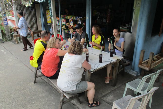 Green Bangkok Bicycle Tour - The boat crossing adds a welcome change of pace