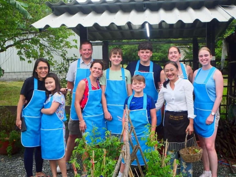 Half-Day Thai Cooking Class on a Local Farm Near Chiang Mai - Picking fruit by the season