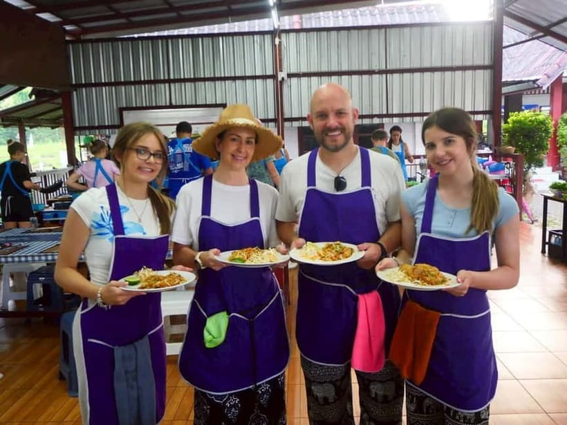 Half-Day Thai Cooking Class on a Local Farm Near Chiang Mai - A poolside finish to a busy morning