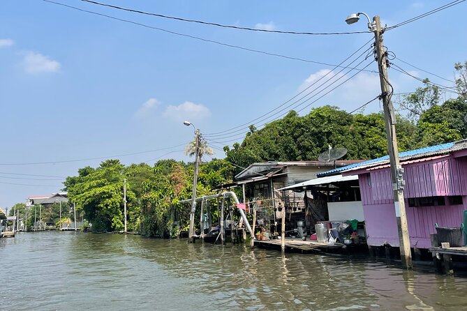 Hidden Bangkok Longtail Boat Tour to Big Buddha&Canal Life 2hrs - Starting near Wat Arun in Thonburi